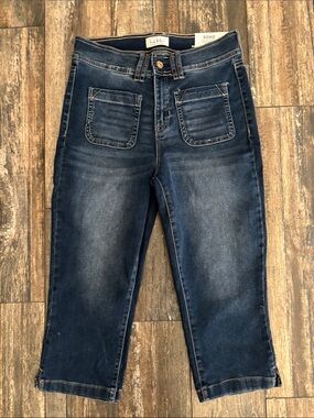 Nicole Miller SOHO Cropped Ankle Jeans Size 8
